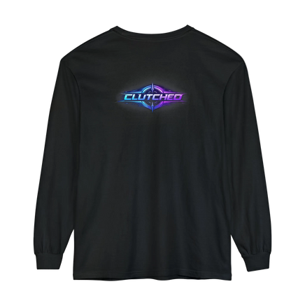 Clutched Neon Graphic Long Sleeve Shirt