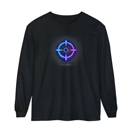 "I AM THE DIFF" Neon Shooter  Long Sleeve Tee