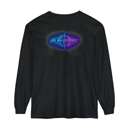 Playforge Neon Crosshair Long Sleeve Tee
